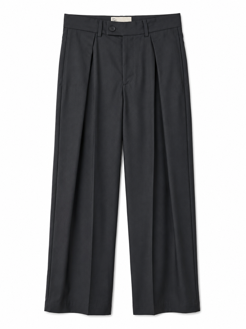 Column Pleat Trousers