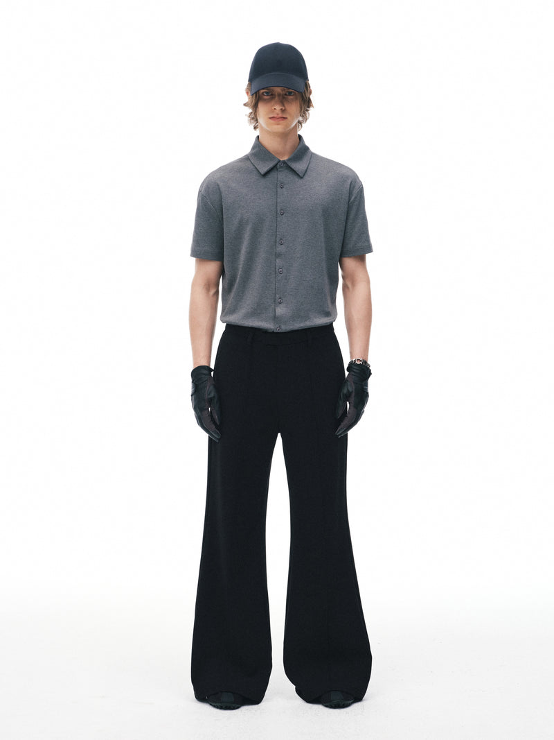 Pantalons évasés doux