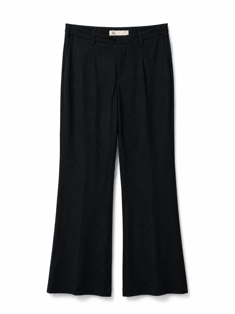 Pantalons évasés doux