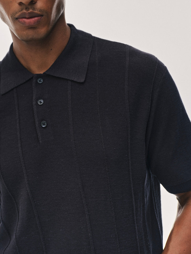 'DND' Knit Polo