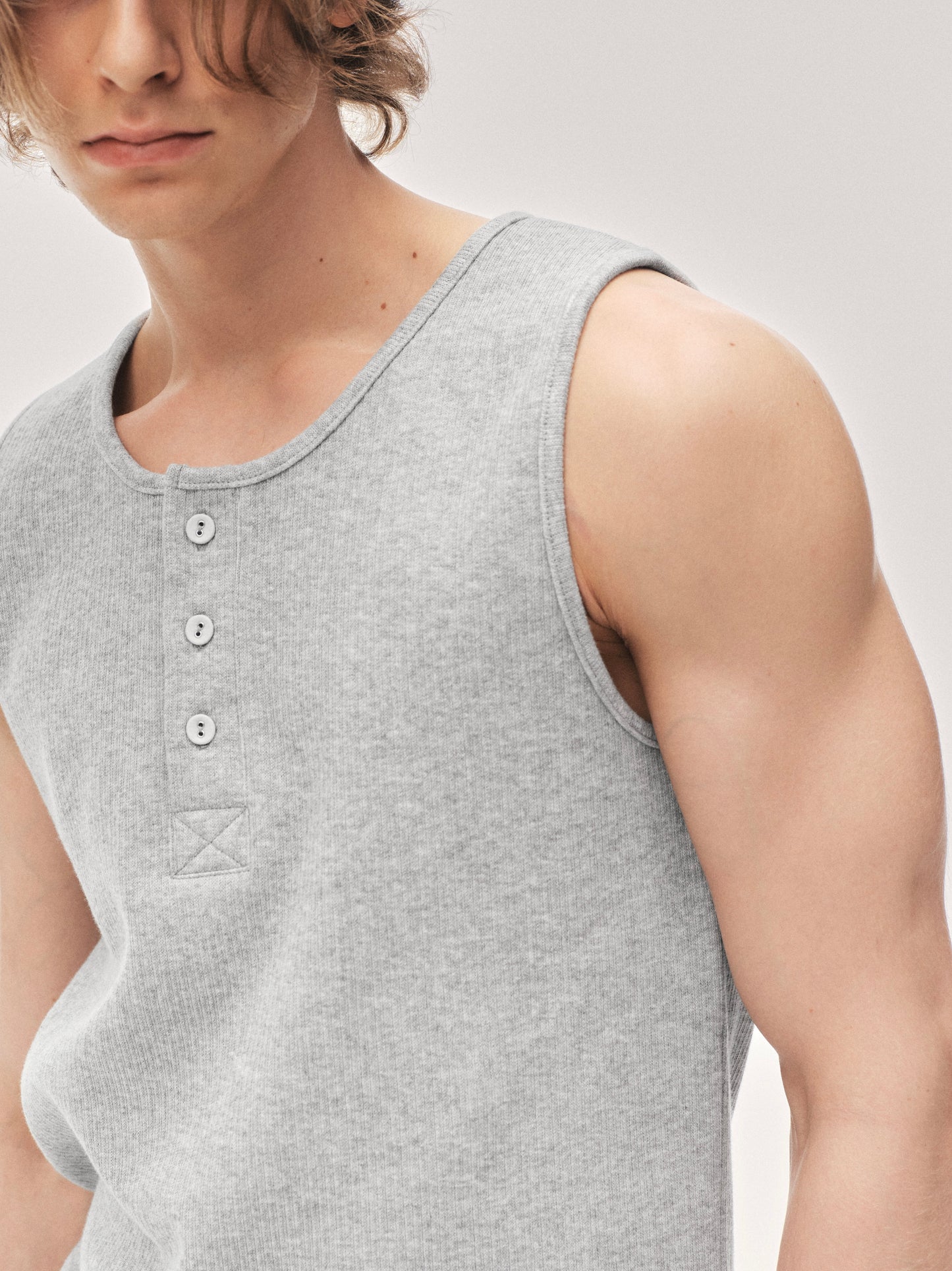 Henley-Tanktop