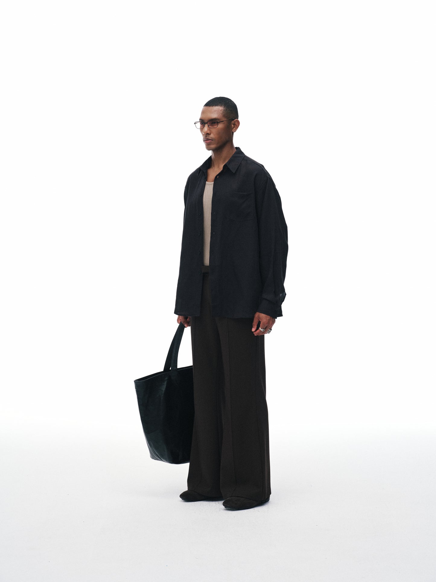 Soft Flare Trousers