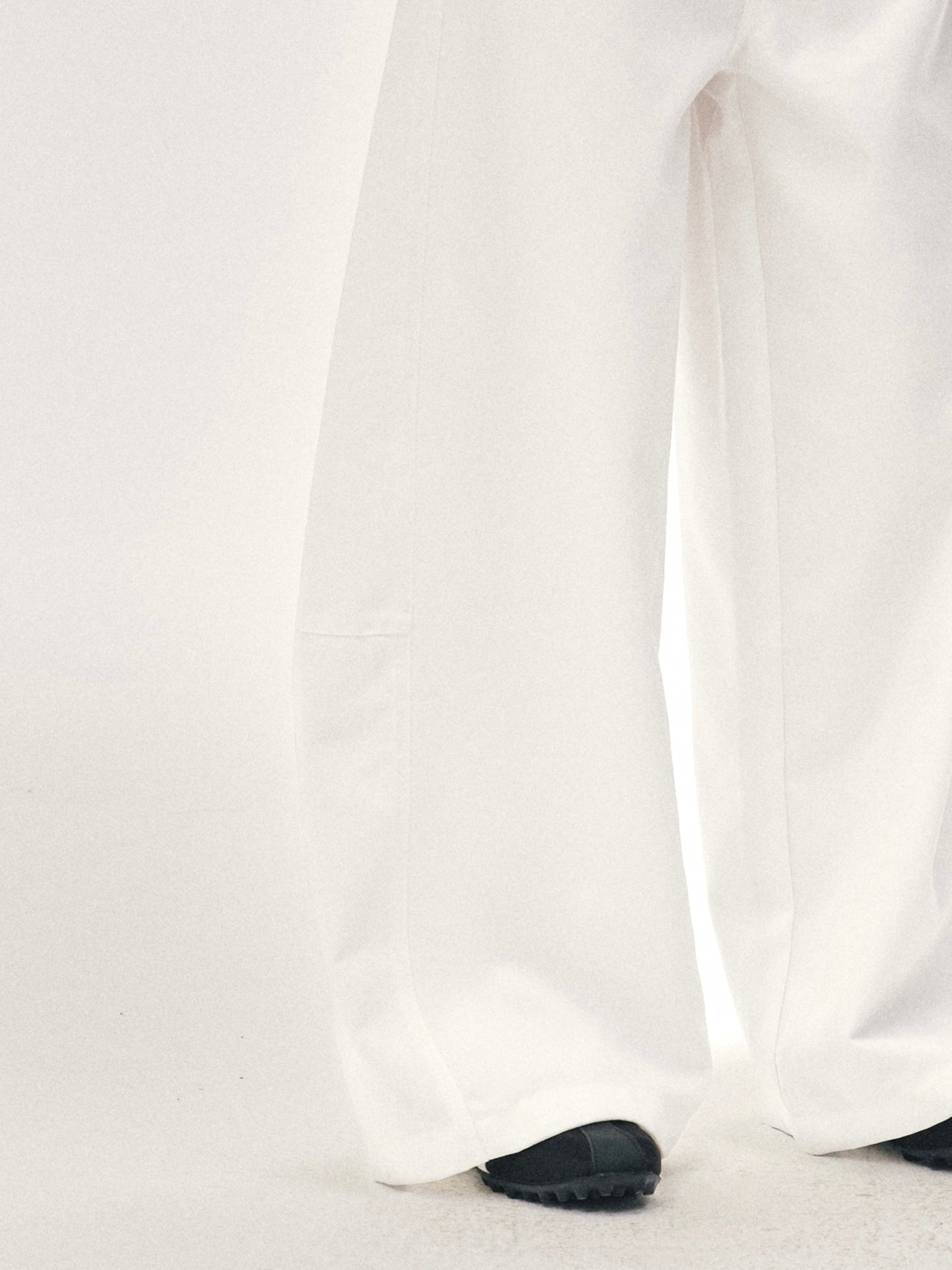Pantalones anchos de línea