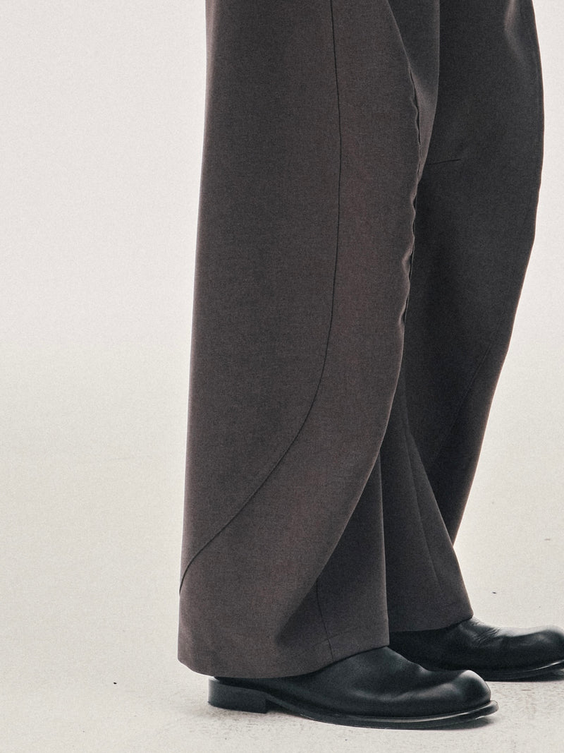 Folded Panel Trousers